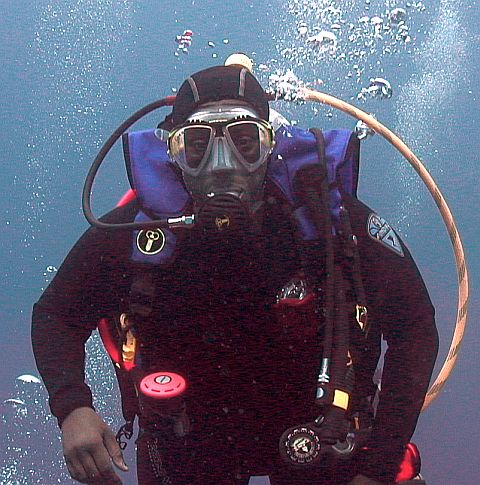 Jesse in Dive Gear